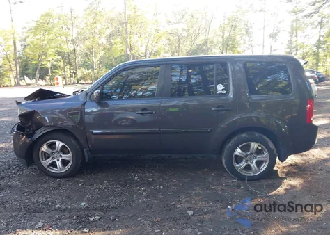 2013 Honda Pilot Ex-L из США, поврежденный, VIN 5FNYF4H5XDB036133